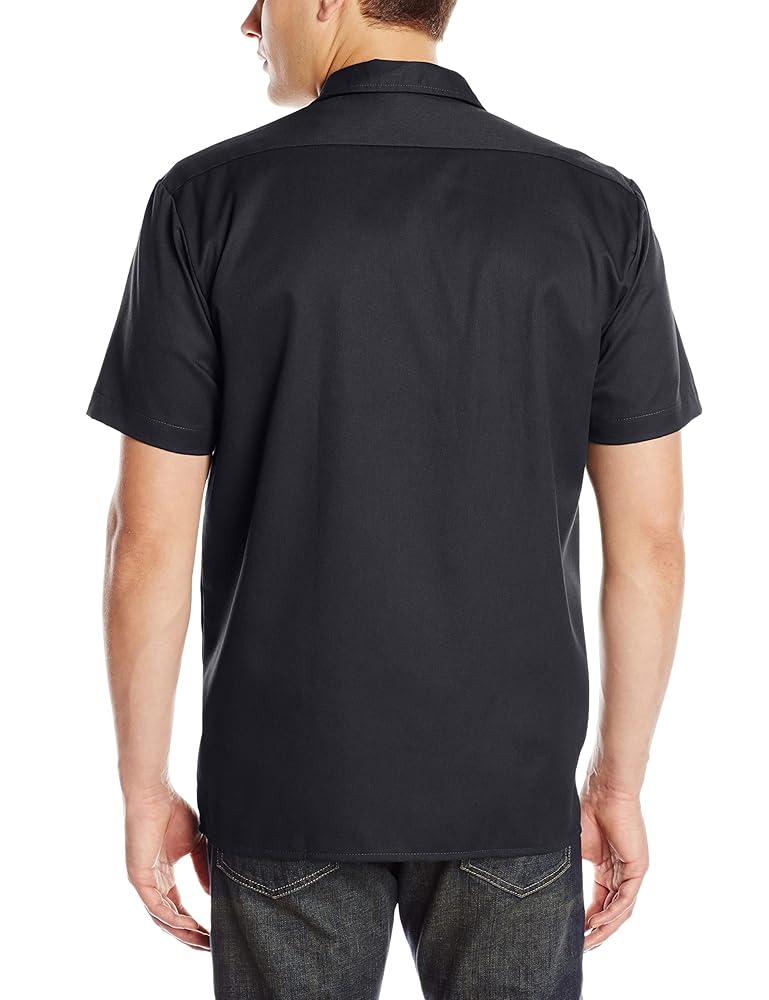 Amazon.com: Dickies 1574 Short Sleeve Work Shirt Black XX